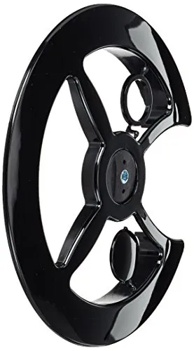 Point Kettenschutzscheibe - Universalbefestigung, PVC, schwarz, 46-48 Zähne, 02022001