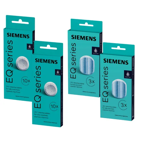 Produktbild SIEMENS TZ80001 Reinigungs- und Entkalkungstabletten Set