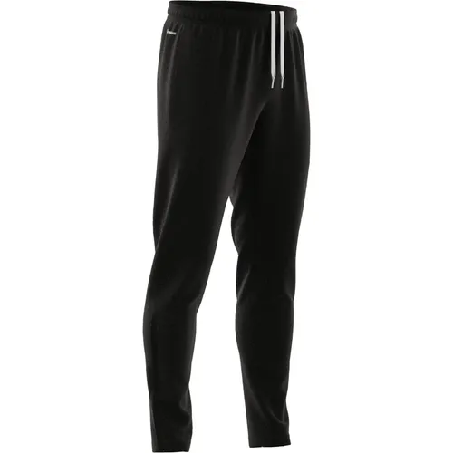 Adidas Entrada 22 Trainingshose - schwarz - Trainingshose aus 100% recycelten Materialien mit AEROREADY Technologie für optimalen Feuchtigkeitstransport und bequemem Sitz dank Kordelzug und Reißverschlüssen. Ideal für Training und Freizeit.