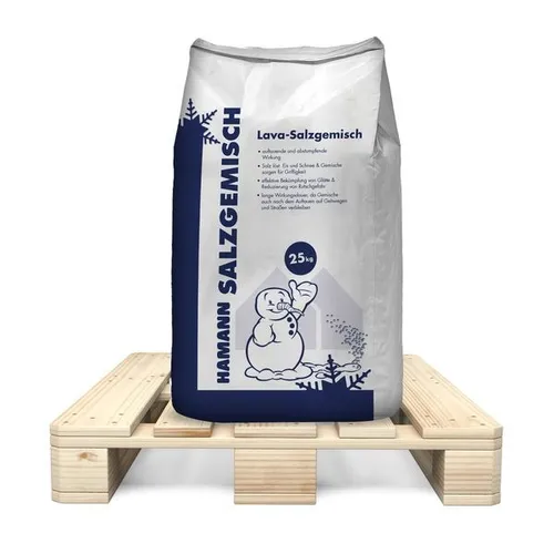 Lava Salz Gemisch 1000 kg Winter Streusalz Glatteis Streugut Gemisch Auftausalz