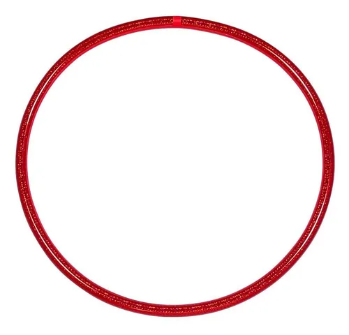 hoopomania Zirkus Hula Hoop, Hologramm Farben, Ø 85cm, Rot von Hoopomania