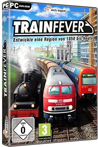 Train Fever PC Download - Steam Code für DE, AT, CH - Simulation Game für PC mit Produktschlüssel, ideal für Fans von Aufbaustrategien und Eisenbahnsimulationen.