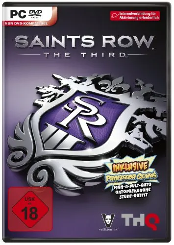 Saints Row: The Third - [PC] - Actionreiche Open-World-Spiel für PC, voller verrückter Missionen und unvergesslicher Charaktere, ideal für Fans von Chaos und Humor.