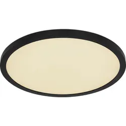 LED-Deckenleuchte Sapana Schwarz - Elegante Deckenlampe - Lampen mit max. 18 Watt, energieeffizient und ideal für stilvolle Raumbeleuchtung.