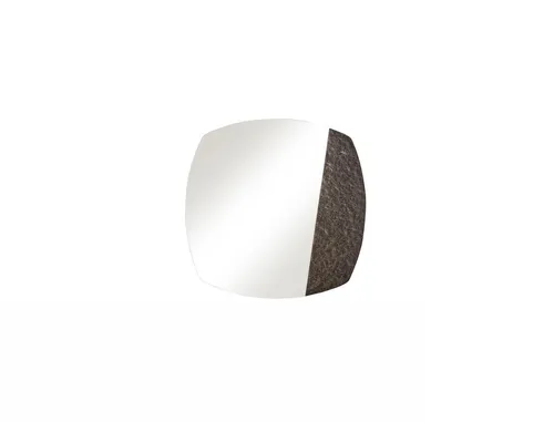 Moderner runder Glas-Spiegel - Eleganter, transparenter Spiegel mit einem Durchmesser von 93 cm. Ideal für jeden Raum, um Licht zu reflektieren und eine stilvolle Atmosphäre zu schaffen.