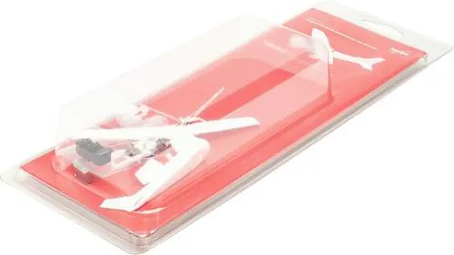 Herpa Wings 1:87 Minikit Sportflugzeug silber 013789 - Modellbau Flugzeug im Maßstab 1:87, detailgetreu und ideal für Sammler und Modellbauer.