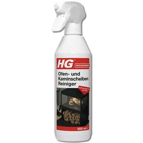 HG Ofen- und Kaminscheiben-Reiniger 431050105, 500 ml Flasche