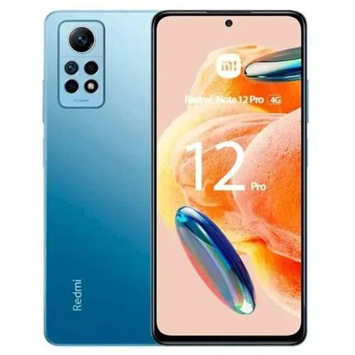 Xiaomi Redmi Note 12 Pro 128GB Glacier Blue - Blau - Handys ohne Vertrag mit 108MP Hauptkamera für atemberaubende Fotos und 67W Schnellladung für ganztägige Leistung.