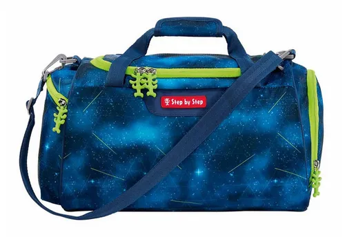 Step by Step Sporttasche Starship Galactus - Sporttasche mit geometrischem Muster, abnehmbaren und verstellbaren Schulterriemen sowie großem Volumen von 13 l – perfekt für Sport und Freizeit!