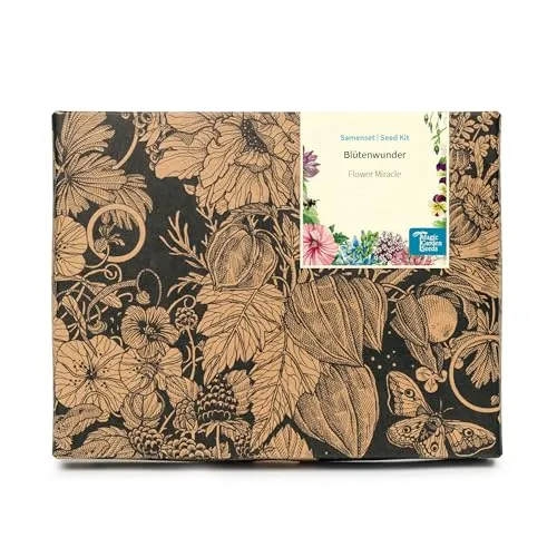 Magic Garden Seeds - Samen-Geschenkset Blütenwunder mit 6 prächtigen alten Blumensorten für den Bauerngarten - Blumensamen alte Sorten - Blumen Samen - Garten Geschenk