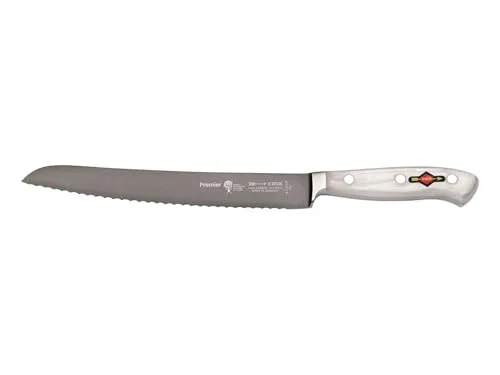 F. DICK Brotmesser 21 cm Premier Plus - Brotmesser mit 21 cm Klinge, ideal für saubere Schnitte bei harten und weichen Broten. Ergonomischer Griff für besten Komfort, Made in Germany.