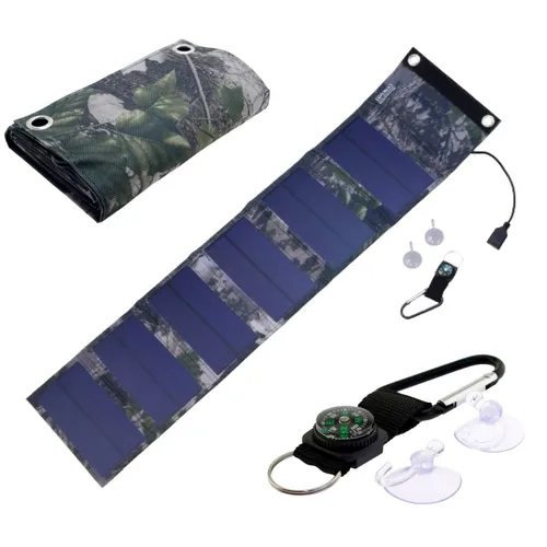 Solar-Ladegerät POWERNEED ES-6, Ausgang: USB 5V, 1,8A