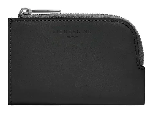Liebeskind Berlin EZRA 2 CALF OPTIC Lena, black XS - Damen-Geldbörsen, elegante XS Geldbörse aus hochwertigem Kalbsleder mit kompaktem Design und viel Stauraum.