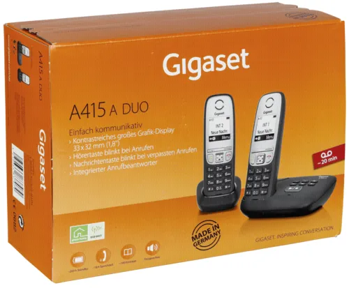 Produktbild Gigaset A415A DUO Schnurlostelefon
