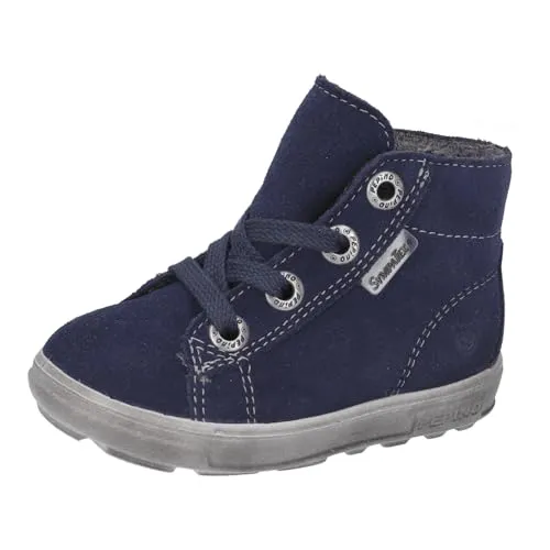 RICOSTA Jungen Winterstiefel ZAINI, Kinder Lauflernschuhe, Weite: Mittel, lose Einlage, Sympatex, Outdoor-Kinderschuhe, warm, Nautic (170), 28 EU