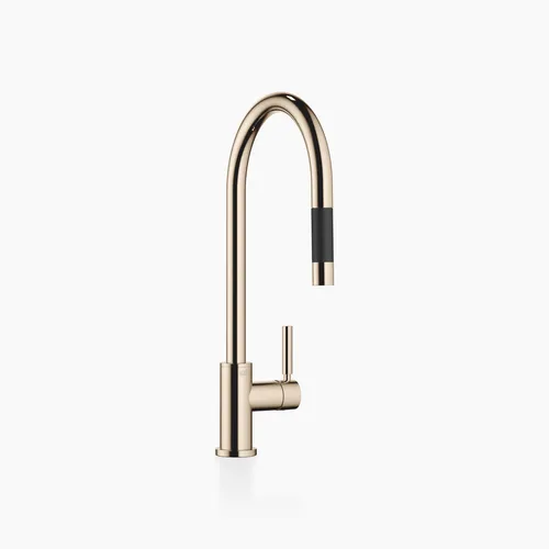 Dornbracht Tara Pull-Down Champagne Hochdruckarmatur von Dornbracht