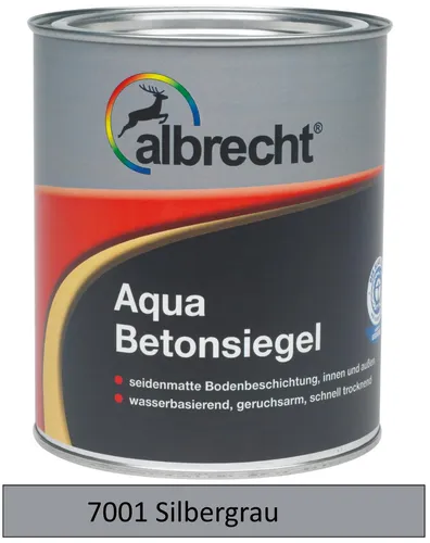 Albrecht Aqua-Beton-Siegel 750 ml RAL 7001