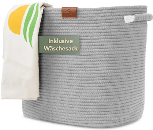 Wäschekörbe Grau von WIESEN.design