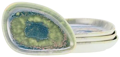 CreaTable Yuki Schale (4 x) - Elegante Schale im Set, ideal für stilvolle Tischdekoration und vielseitig einsetzbar für Snacks oder Deko.