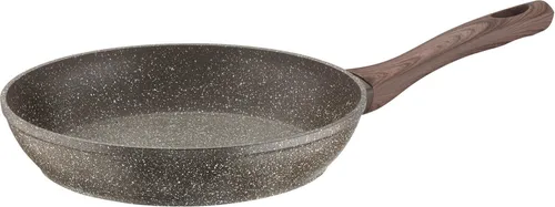 PINTINOX Bratpfanne Chalet - Induktionsgeeignet, Aluminium mit Stein-Optik - Bratpfanne aus Aluminium in Stein-Optik mit hochwertiger Antihaftbeschichtung, ideal für alle Herdarten, inklusive Induktion – perfekt für Hobbyköche und Profis.