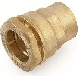 PE-Übergang Messing 63mm x 2