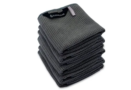 Geschirrtücher Grau von ELEXACLEAN