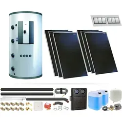 13,8 m2 Wolf TopSon F3-1 Solaranlage, Schichten-Pufferspeicher BSP-W-1000, SM2-2