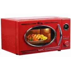 Kalorik Retro Mikrowelle MW 2600 DGR mit Grillfunktion