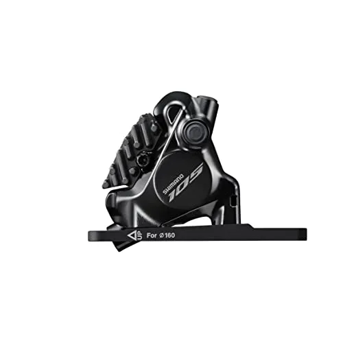 Shimano 105 Bremssattel Set (Vorne + Hinten) - Scheibenbremsen für Bikes, optimierte Bremskraft für sicheres Fahren und verbesserte Kontrolle auf jedem Terrain.