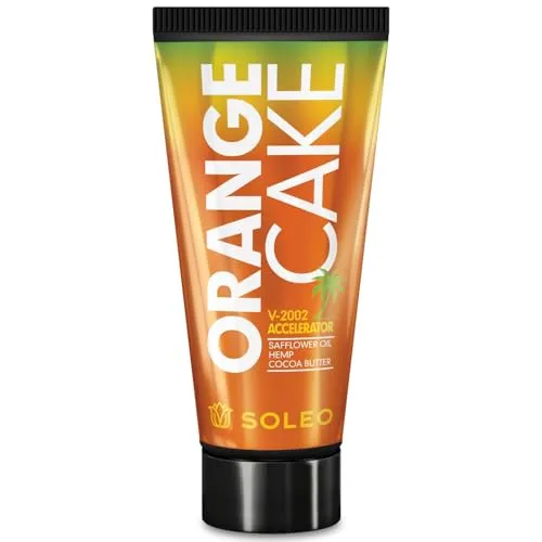 Soleo Orange Cake Sonnenliege Bräunungslotion Creme Accelerator (150 ml)