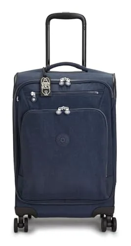 Kipling NEW YOURI SPIN S - Kabinengröße Spinner in Blau - Handgepäck - Leichter 2,55 kg Spinner mit 33 l Volumen, ideal für Reisen und als Carry On geeignet.