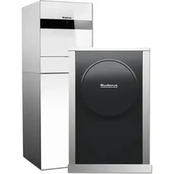 Buderus WLW196i.2-6 AR TP120 W S+, Logatherm Luft-Wasser-Wärmepumpe, 7,3kW, weiß