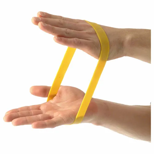 Rubberband Rubber Band Expander Fitness Band Gymnastikband, Leicht, Gelb