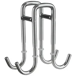 Türhaken Wenko aus Edelstahl, 4 Stück in weiß von mömax