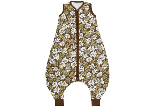 Meyco Baby Babyschlafsack Vintage Flower Chocolate (1 tlg), 104cm