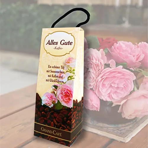 Kaffeebox: - Alles Gute - als Geschenk für Kaffeeliebhaber und Kaffeegenießer. Witzige Geschenkidee mit Kaffee zum Geburtstag | zu Ostern | zu Weihnachten | für die Kaffeetasse