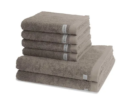 ROSS Handtuch Set Sinfonie, 6-teilig - Handtuch-Sets aus hochwertigem Walkfrottee, saugfähig und flauschig, für ein luxuriöses Badeerlebnis. Set beinhaltet 4 Handtücher und 2 Duschtücher.