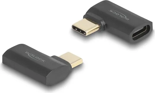 DELOCK USB Adapter 40 Gbps USB Type-C St. zu Bu. gewinkelt