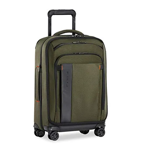 Briggs & Riley ZDX 56 cm erweiterbarer 4-Rad-Handgepäckkoffer, Grün