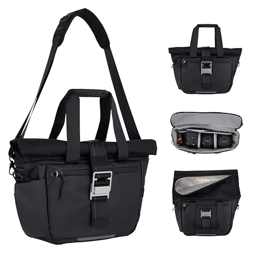 Rollei Fotoliner Ocean Rolltop Bag L – Robuste Kameratasche