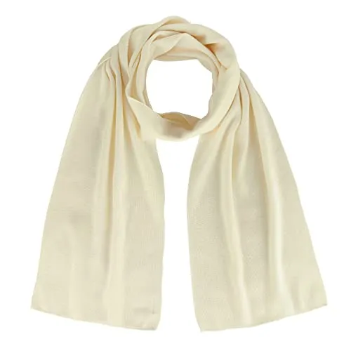 modAS Wollschal - Weicher Feinstrickschal aus Merinowolle - Unisex Wollschal aus feiner Merinowolle, Maße ca. 28 x 180 cm. Ideal für kalte Tage und perfekt kombinierbar.