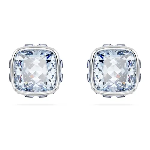 Swarovski Birthstone Ohrstecker März in blau von Swarovski