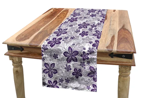 Abakuhaus, Blumen Tischläufer, 40 cm x 180 cm von Abakuhaus