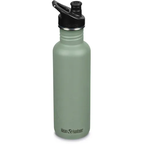 Klean Kanteen Classic Narrow Sports Cap Trinkflasche (Größe 800ml, gruen)