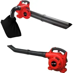 Grafner 3in1 Benzin Laubsauger & Gebläse - Laubsauger & Laubbläser mit 1,02 PS Motor für kraftvolles Blasen, Saugen und Häckseln. Der 35L Fangsack ermöglicht effizientes Arbeiten ohne Unterbrechung.