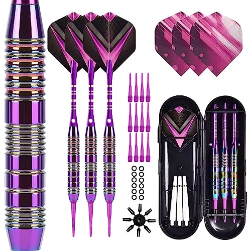 Trecynd Dartpfeile mit kunststoffspitze für elektronische dartscheibe Softdarts Dartpfeile mit Profi Softdarts dartpfeil
