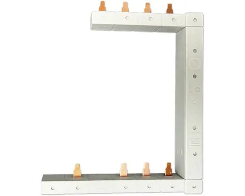 Hager Phasenschiene senkrecht 63A li L1L2L3N KCF863L - Sonstige Elektroinstallationsartikel, kompakte senkrechte Phasenschiene für optimale Platznutzung und einfache Installation von Endstromkreisen.