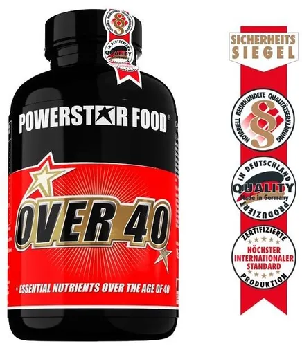 Powerstar Food OVER 40, 300 Kapseln