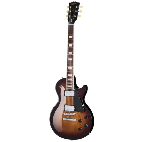 Gibson Les Paul Studio Smokehouse Burst - Moderne Gitarren mit Ahorn- und Mahagoni-Korpus, ausgestattet mit 2x Burstbucker Pro Tonabnehmer für kraftvollen Sound, inklusive Leichtkoffer.