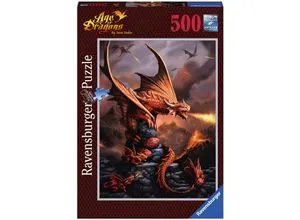 Anne Stockes - Feuriger Drache, 500 Teile